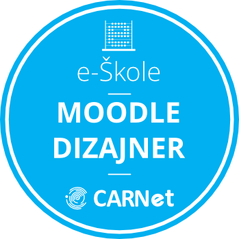 Značka Moodle dizajner