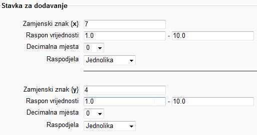 Promjena vrijednosti varijabli