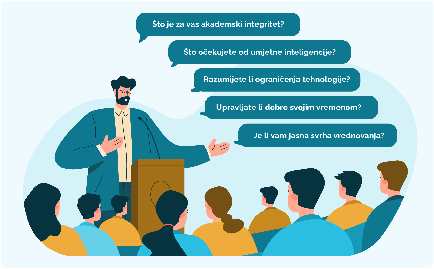 Pitanja koja nastavnik treba postaviti studentima
